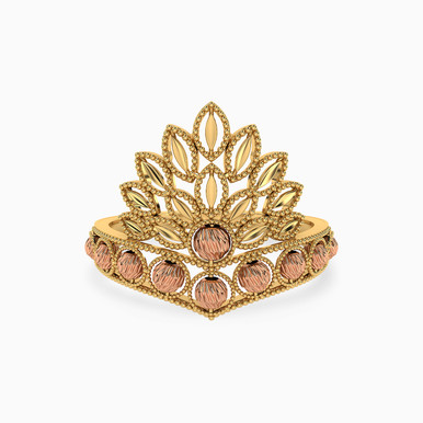 Crown Ring in 21K Gold - 22002111511