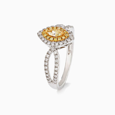 Marquise Diamond Ring in 18K Gold - ORR0051 Marquise Diamond Ring in 18K Gold - ORR0051