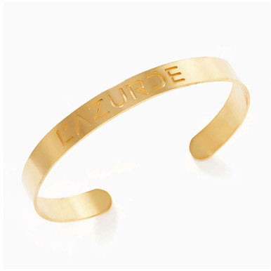 Lazurde Cuff Bracelet in 18K Gold - 21011100004