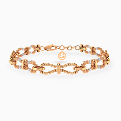 Links Chain Bracelet in 21K Gold - 22010020241 Links Chain Bracelet in 21K Gold - 22010020241