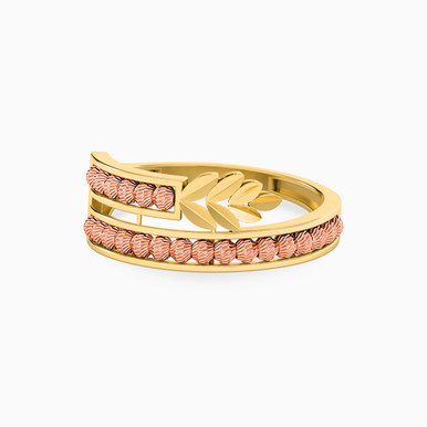 Beaded Ring in 21K Gold - 22002020149