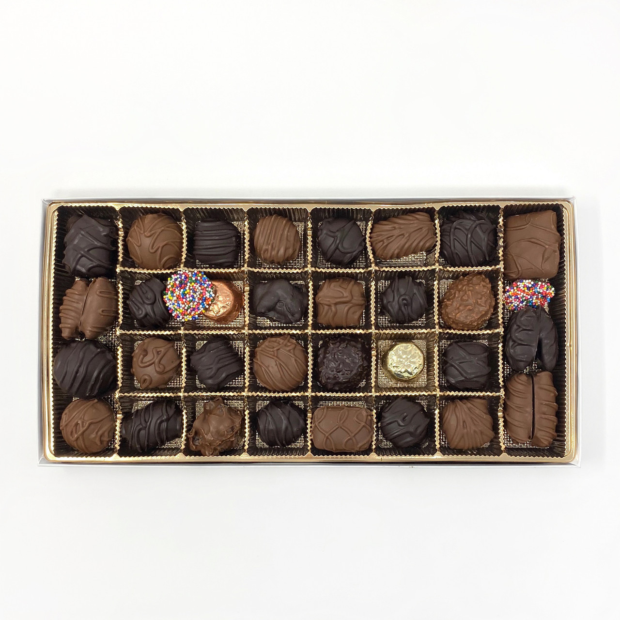 Boxed Milk & Dark Chocolates Boxed Chocolates Near Me Stutz Candy