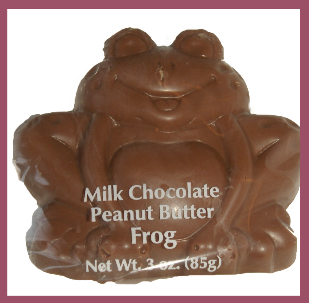 Chocolate Molds Milk Chocolate Peanut Butter Frog Set/3