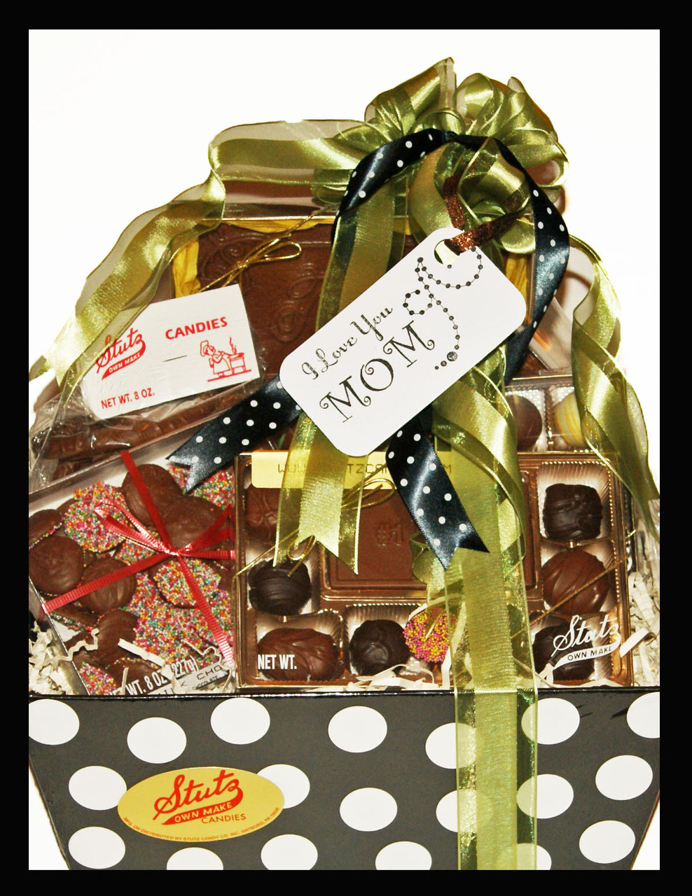 Mom Deluxe Chocolate Gift Basket | Stutz Candy