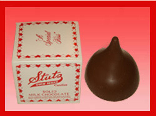 7.5oz Solid Chocolate Kiss "A Special Kiss"