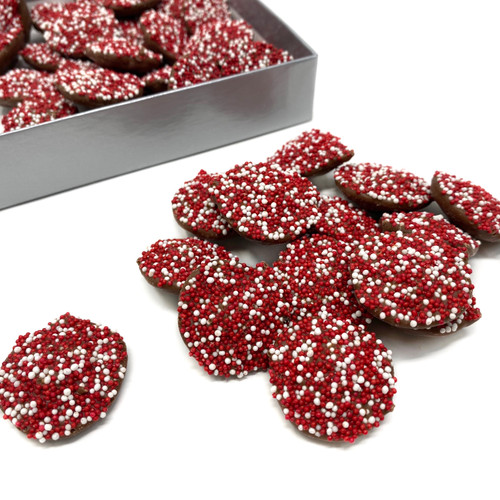 Chocolate Valentine's Nonpareils-Milk