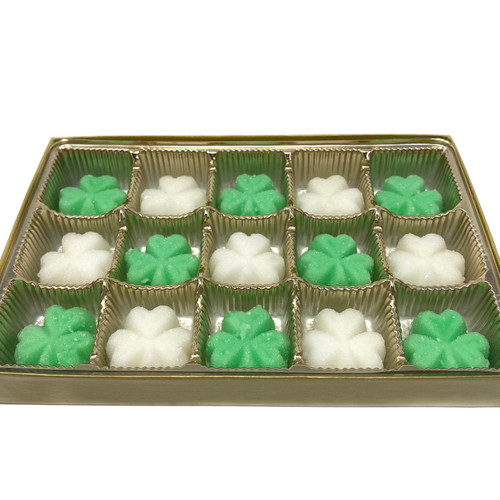 Crystal Cream Shamrocks  (4.25oz Boxes)