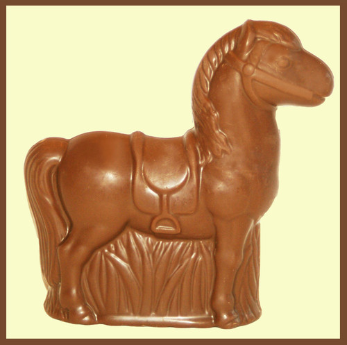 2-3oz Milk Chocolate Hollow Horse