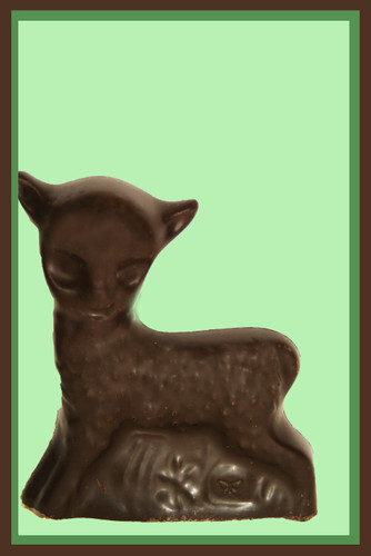 4.75oz Solid Chocolate Lamb