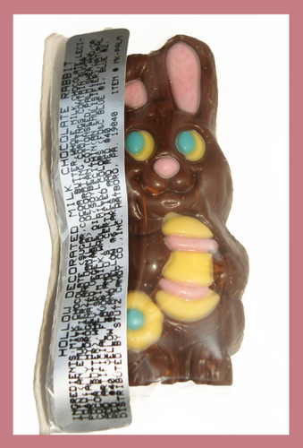 2-1.5oz Hollow Decorated Rabbits