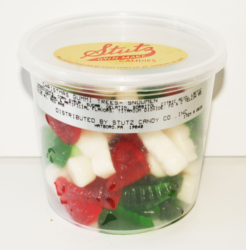 Christmas Gummi Trees-Snowmen