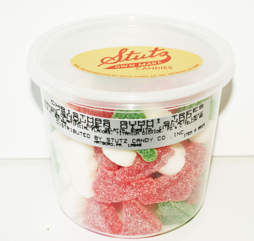 Christmas Gummi Trees-Snowmen with Snow
