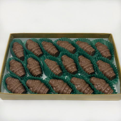 Milk Chocolate Vanilla Caramel Santa Minuettes