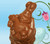 13oz Hollow Milk Chocolate Bunny in Egg Chair