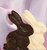 8oz Solid Chocolate Wooly Rabbit