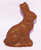 4-2oz Solid Chocolate Sitting Rabbit