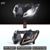 Fit for Kawasaki Ninja ZX10R 2011-2015 Full LED Headlight Assembly V2