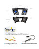Fit for Kawasaki Ninja ZX10R 2011-2015 Full LED Headlight Assembly V2