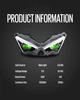 Fit for Kawasaki Ninja ZX6R 2019-2023 Full LED E-MARK Approved Headlight Assembly