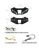 Fit for Yamaha R6 2008-2016 Full LED Headlight Assembly V3