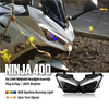 KT Full LED Headlight Assembly for Kawasaki Ninja 400 2018-2026 | Multi-Color Demon Eye & Low Beam Switch | E-MARK Approved