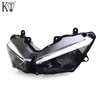 KT LED Headlight for Kawasaki Ninja ZX-4R ZX-4RR 2023+ | Switchable RGB Demon Eye & Low Beam Switch | E-MARK Approved