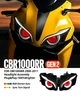 Fit for Honda CBR1000RR 2008-2011  KT LED Optical Fiber Headlight Assembly  V2