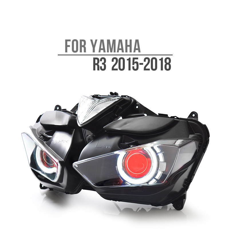 yamaha r3 headlight cover