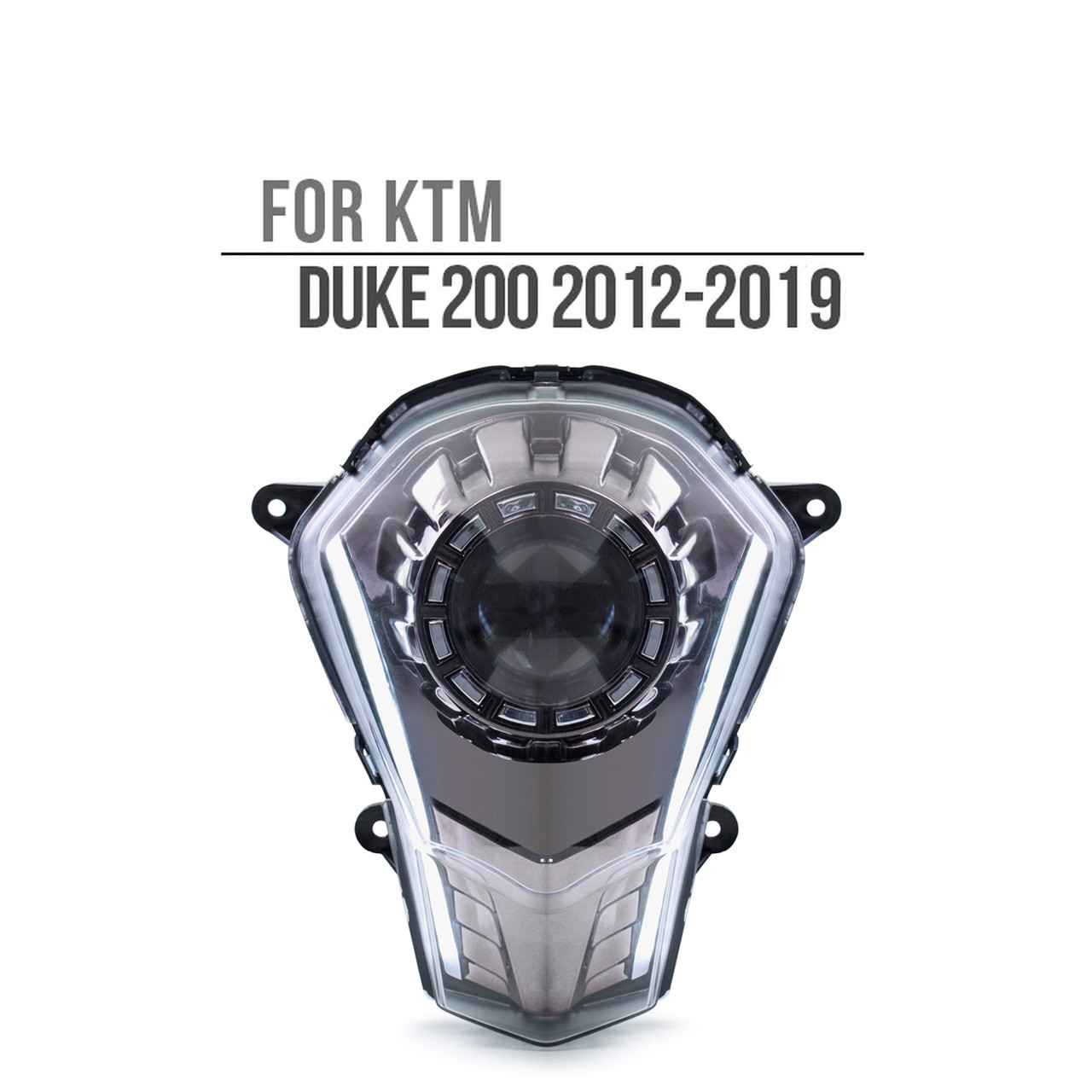 duke 200 projector headlight