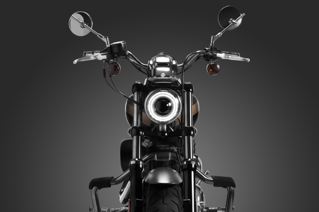 5.75 Inch LED Headlamp fit for Harley Davidson IRON 883 , 5.75 Inch