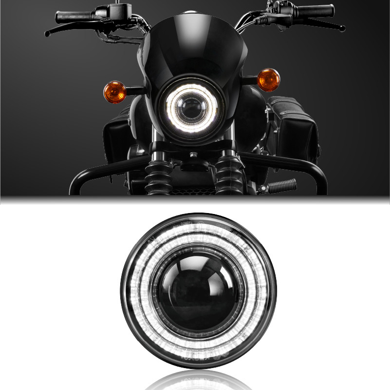 5.75 Inch LED Headlamp fit for Harley Davidson IRON 1200 , 5.75