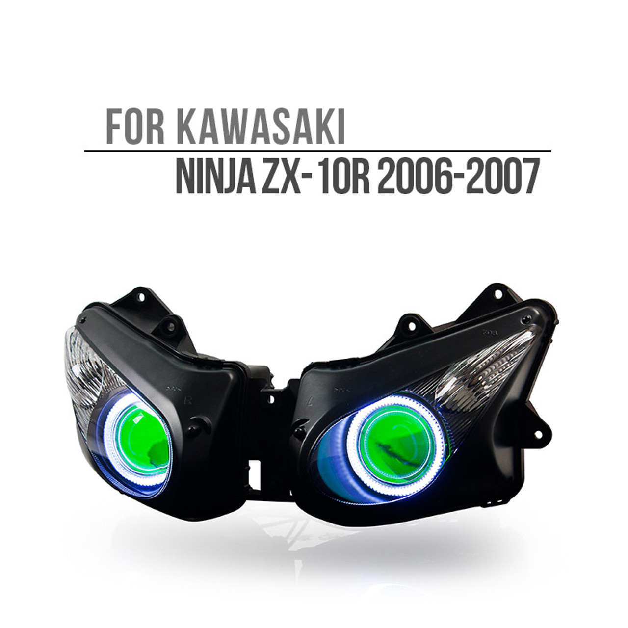 Kawasaki Ninja ZX10R LED Headlight 2006 2007