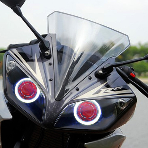 Fit for Yamaha R  LED Demon Eye Headlight Assembly