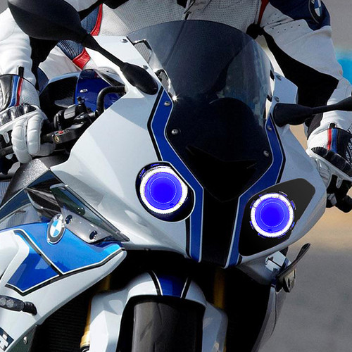 Fit for BMW S1000RR 2009-2014 LED Demon Eye Headlight Assembly V1-B