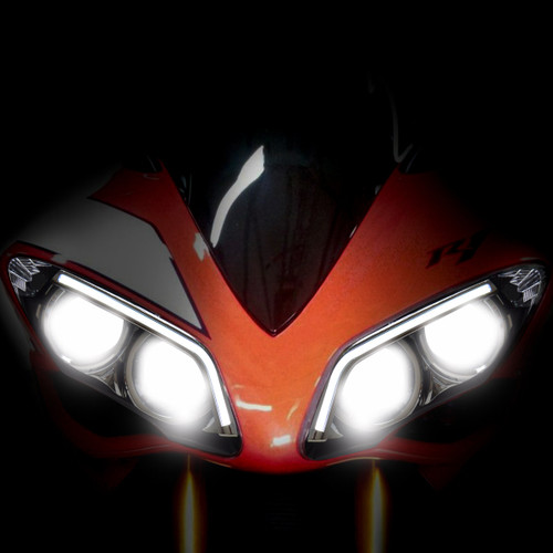 Yamaha YZF R1 LED & HID headlight 2007 2008