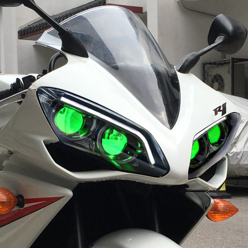 Yamaha YZF R1 LED & HID headlight 2007 2008