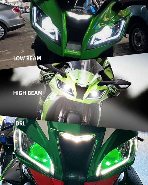 Kawasaki Ninja ZX10R Full LED Headlight 2011-2015 V2