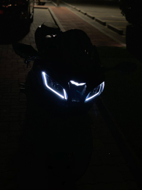 並行輸入品】 】 Motorcycle Headlight Headlamp Assembly Fit for