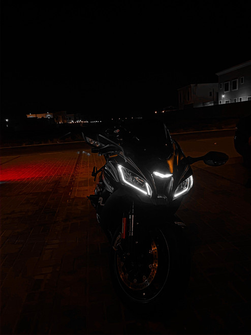 キラリ　ライト10本 Kawasaki Ninja ZX10R ZX10RR Full LED Headlight 2016-2020