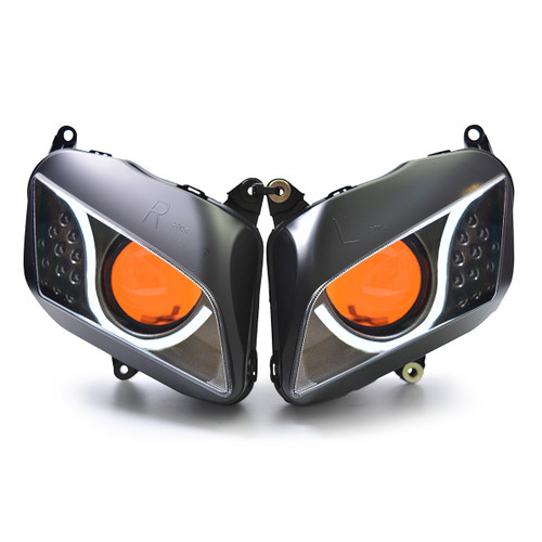 CBR600RR　前期中期　KTmoto 社外ヘッドライト Honda CBR600RR LED Headlight 2007 2008 2009 2010 2011 2012