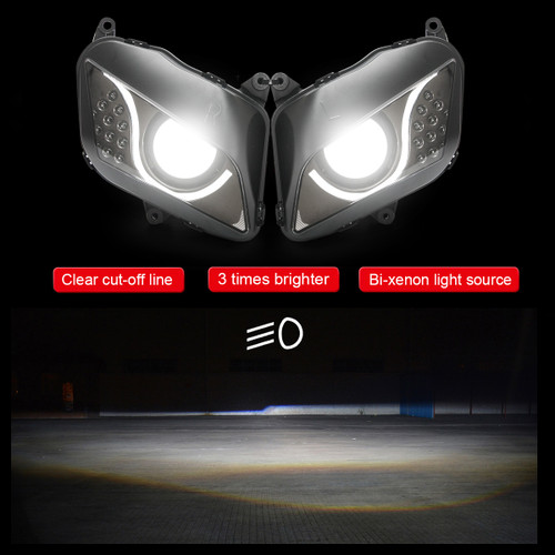 Honda CBR600RR LED Headlight 2007 2008 2009 2010 2011 2012