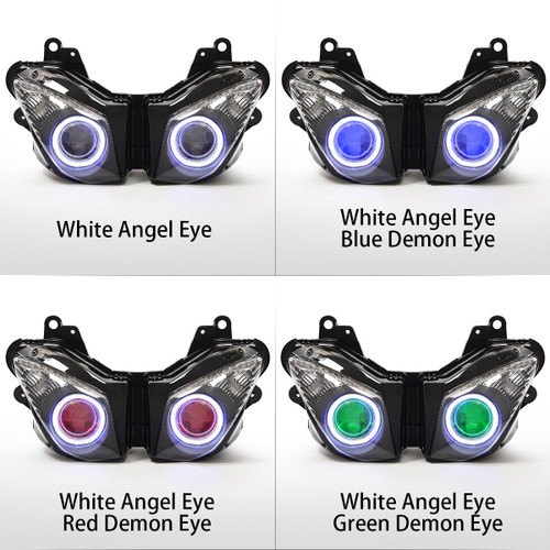 KAWASAKI FARO TUNING ANGEL EYES DEMON NINJA 300 ZX6R ZX 6R ZX-6R VERSYS