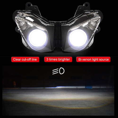 Kawasaki Ninja ZX-6R Headlight 2009 2010 2011 2012