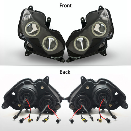 NEW Aftermarket Headlight Assembly For Kawasaki ZX14R / ZZR1400