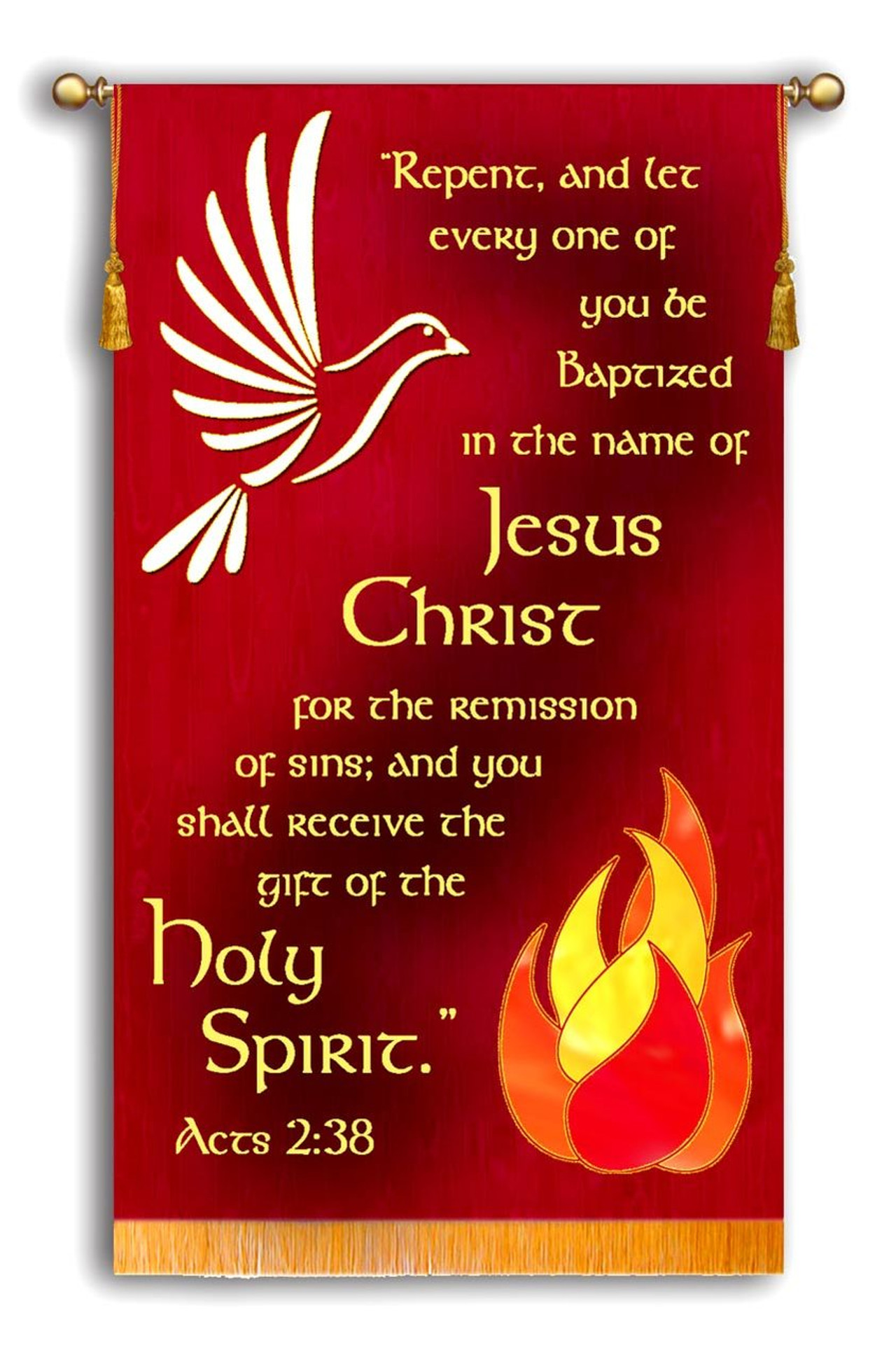 Church Banners For Pentecost   Pentecost 2017 Acts 2 38  29828.1493145388 