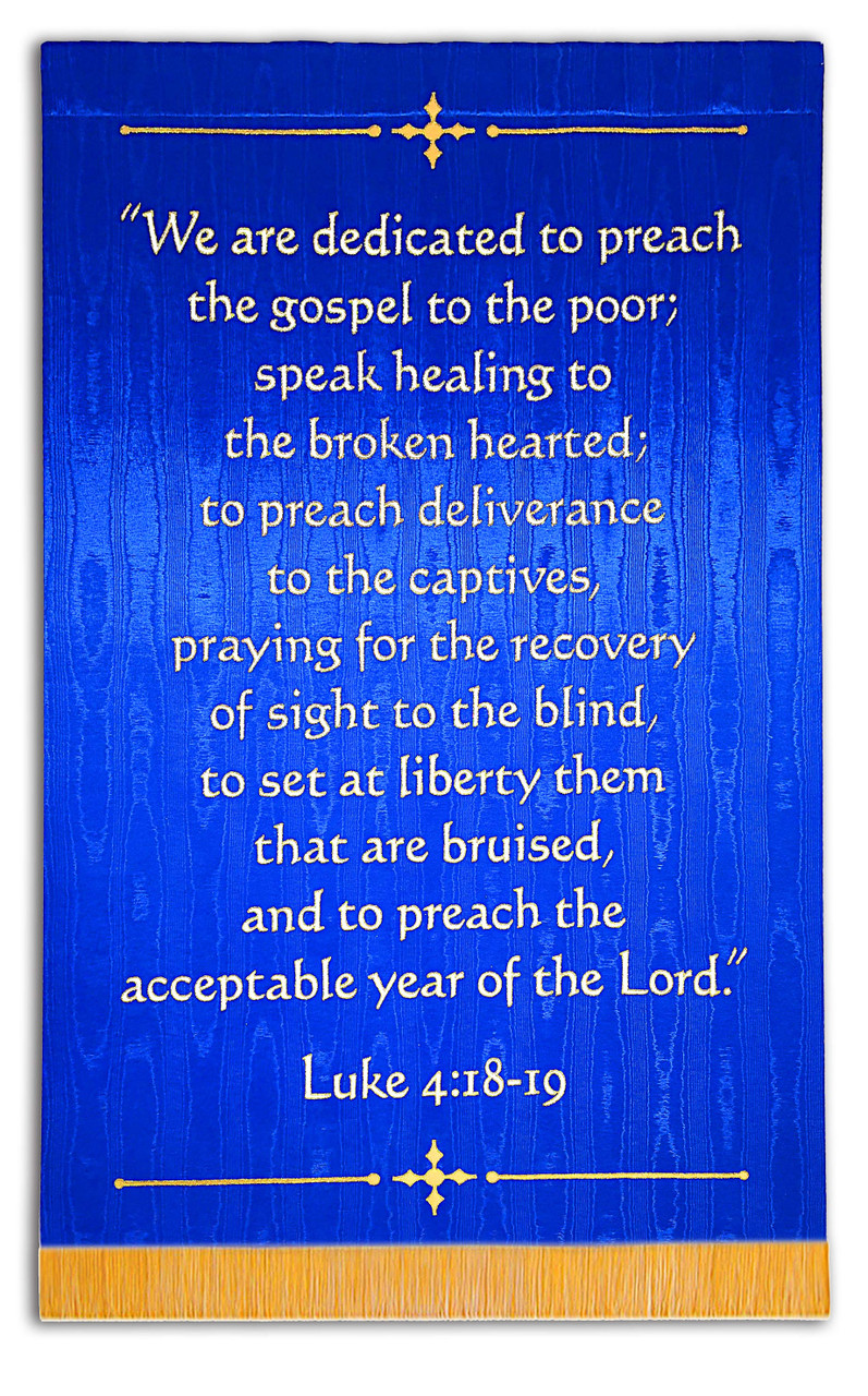 We Are Dedicated Luke 4 18 19 we-are-dedicated-luke-4-18-19