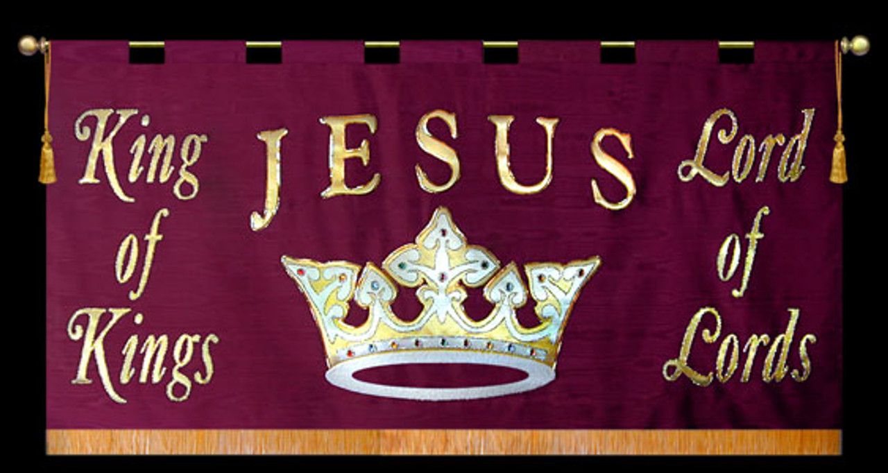 Jesus King Of Kings Lord Of Lords Horizontal Christian Banners