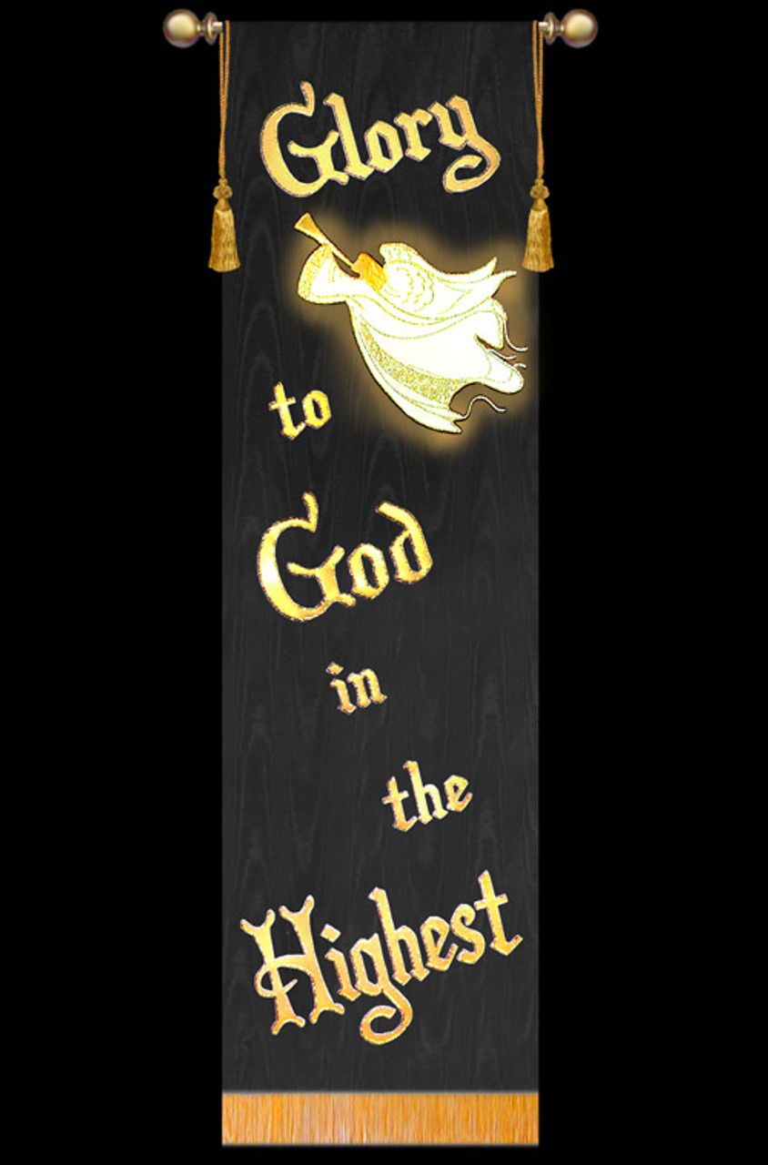 Glory to God in the Highest - Skinny - Christian Banners for Praise and  Worship