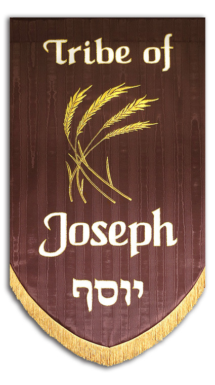 Tribes of Israel 12 Church Banner Set