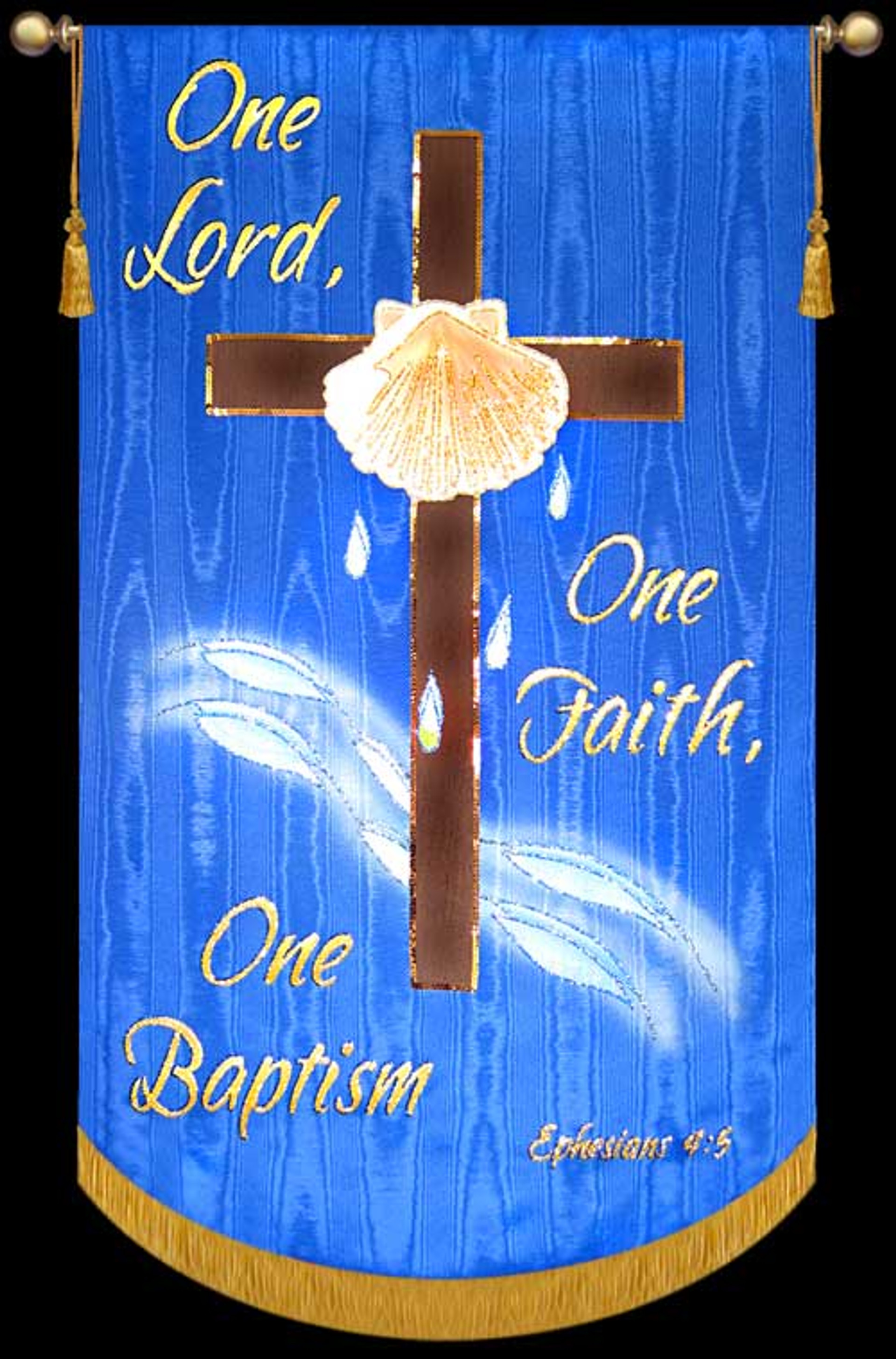 One Lord, One Faith, One Baptism Christian Banners for Praise and Worship One Lord, One Faith, One Baptism Christian Banners for Praise and Worship